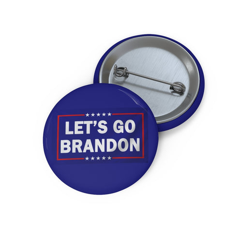 Let's Go Brandon Pin Button