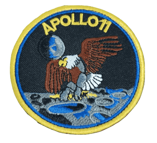 NASA Apollo 11 Space Mission Moon Lunar Landing Embroidered Hook and Loop Patch - Trump Mug