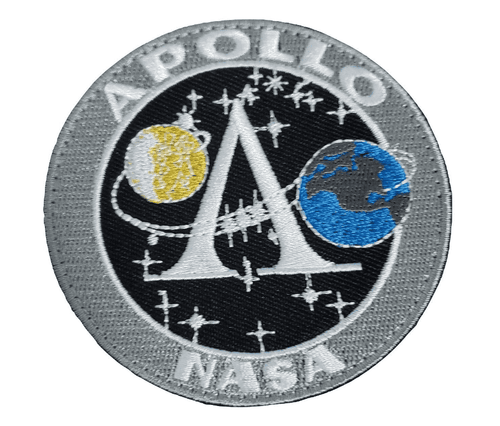NASA Apollo Space Mission Earth Moon Embroidered Hook and Loop Patch - Trump Mug