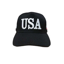 Load image into Gallery viewer, USA 45 MAGA Make America Great Again Donald Trump USA Flag Baseball Cap Hat BLACK - Trump Mug