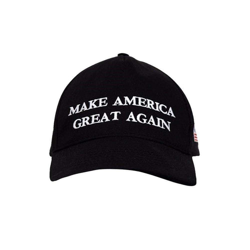 MAGA Make America Great Again Donald Trump USA Flag Baseball Cap Hat BLACK - Trump Mug