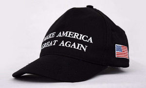 MAGA Make America Great Again Donald Trump USA Flag Baseball Cap Hat BLACK - Trump Mug