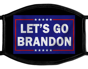 Let's Go Brandon Anti Biden Reusable Washable Face Mask