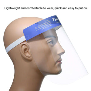 Safety Face Shield Clear Full Face Guard Visor Protector Cover Reusable - Trump Mug