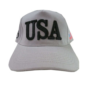 USA 45 MAGA Make America Great Again Donald Trump USA Flag Baseball Cap Hat GRAY - Trump Mug