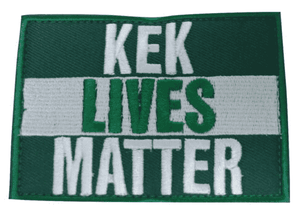 Kek Lives Matter Kek Flag Kekistan Meme Trump MAGA Hook & Loop Patch - Trump Mug