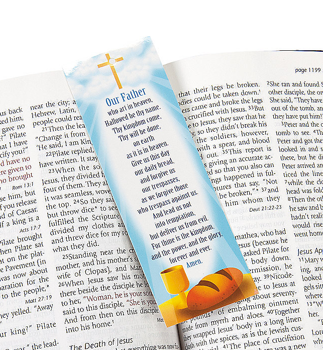 Lord's Prayer Our Father Bookmark
