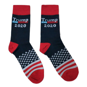 Trump 2020 Navy Red Socks Unisex Crew Socks - Trump Mug