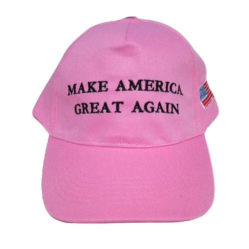 MAGA Make America Great Again Donald Trump USA Flag Baseball Cap Hat PINK - Trump Mug