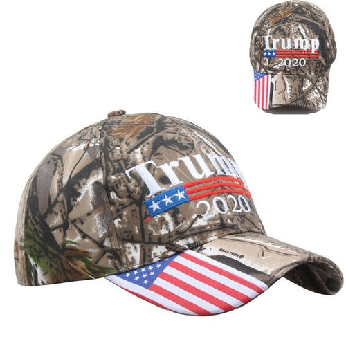 Trump 2020 MAGA Realtree Camo Baseball Cap Hat