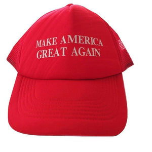 MAGA Make America Great Again Donald Trump USA Flag Baseball Cap Hat RED MESH - Trump Mug