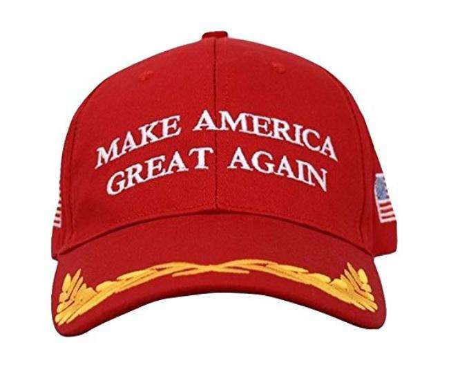 MAGA Make America Great Again Donald Trump USA Flag Baseball Cap Hat RED OLIVE - Trump Mug