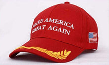 Load image into Gallery viewer, MAGA Make America Great Again Donald Trump USA Flag Baseball Cap Hat RED OLIVE - Trump Mug