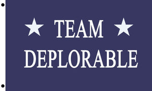 Team Deplorable Flag Donald Trump President Make America Great Again 3x5 Feet MAGA Banner Flag - Trump Mug