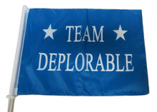 Load image into Gallery viewer, Team Deplorable 12&quot; x 18&quot; Car Window Flag Donald Trump President Make America Great Again MAGA - Trump Mug