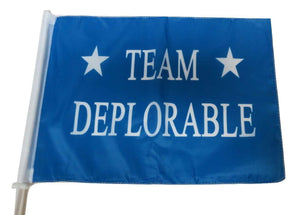 Team Deplorable 12" x 18" Car Window Flag Donald Trump President Make America Great Again MAGA - Trump Mug