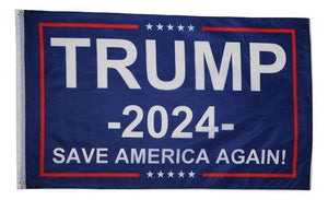 Donald Trump 2024 Save America Again 3x5 Feet MAGA Banner Flag - Trump Mug