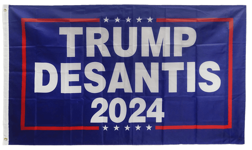 Trump DeSantis 2024 3x5 Feet MAGA Banner Flag