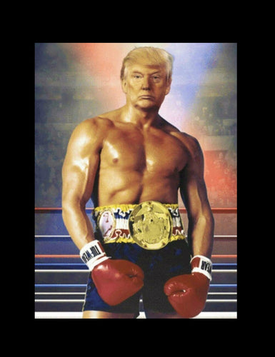Donald Trump Rocky Boxing Champion MAGA Collectible Card