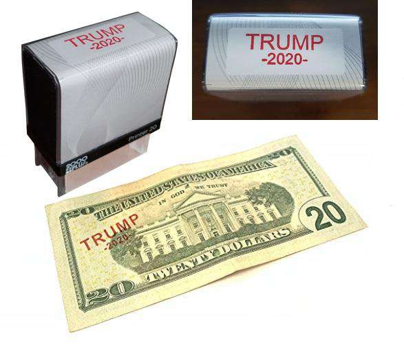Trump 2020 Custom Self-Inking Rubber Stamp - Trump Mug