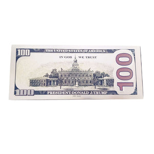 Gold Foil Donald Trump Presidential $100 Dollar Bill with Currency Holder - Trump Mug