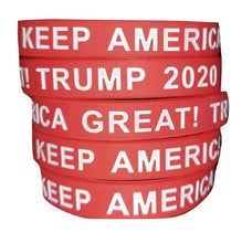 Load image into Gallery viewer, Keep America Great! Trump 2020 Donald Trump President Red Silicone Wrist Band Bracelet Wristband - Trump Mug