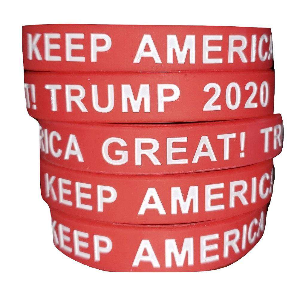 Keep America Great! Trump 2020 Donald Trump President Red Silicone Wrist Band Bracelet Wristband - Trump Mug
