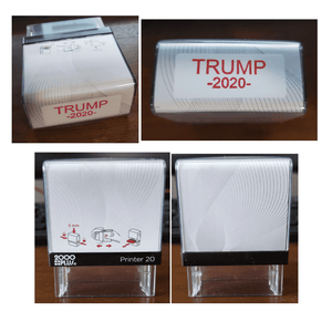 Trump 2020 Custom Self-Inking Rubber Stamp - Trump Mug