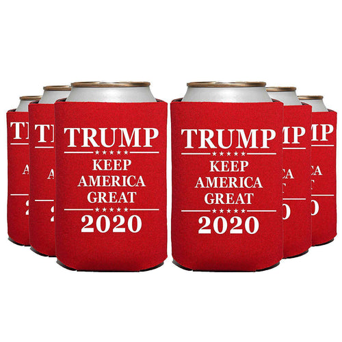 Trump 2020 Keep America Great Can Cooler Beverage Holders - Trump Mug