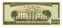 Load image into Gallery viewer, Donald Trump Melania 2020 First Couple Presidential Dollar Bill with Currency Holder - Trump Mug
