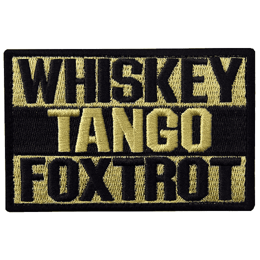 Whiskey Tango Foxtrot WTF Morale Tactical Hook & Loop Patch (Yellow) - Trump Mug