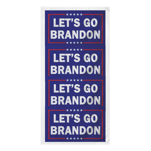 Let's Go Brandon Premium Beach Towel