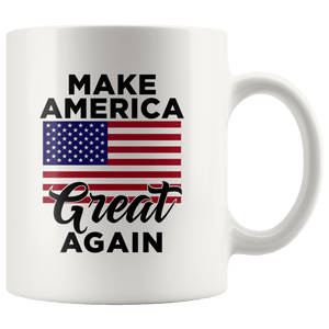 Make America Great Again MAGA USA Flag Trump Mug - Trump Mug