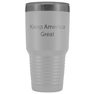 Keep America Great Trump Insulated Drink Tumbler Stainless Steel MAGA Travel Beverage Mug Bottle 30 oz - Trump Mug