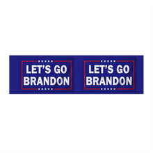 Load image into Gallery viewer, Let&#39;s Go Brandon Bumper Sticker (3&quot; x 11.5&quot;)