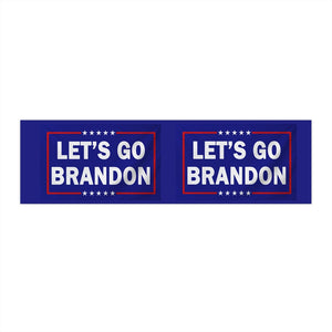 Let's Go Brandon Bumper Sticker (3" x 11.5")