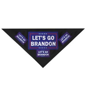 Let's Go Brandon Pet Bandana