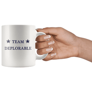 Team Deplorable Trump MAGA Mug - Trump Mug