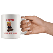 Load image into Gallery viewer, Trump Build The Wall MAGA Mug - Trump Mug