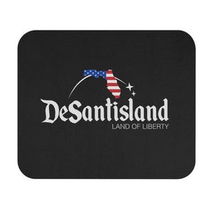 DeSantisland Ron DeSantis Florida Land of Liberty Mouse Pad BLACK
