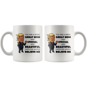 Great Mom Mother Trump Mug - Trump Mug