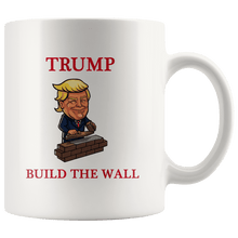 Load image into Gallery viewer, Trump Build The Wall MAGA Mug - Trump Mug