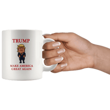 Load image into Gallery viewer, Trump Thumbs Up Make America Great Again MAGA Mug - Trump Mug