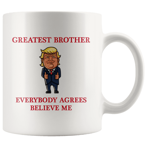 Greatest Brother Trump Thumbs Up Mug - Trump Mug