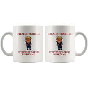 Greatest Brother Trump Thumbs Up Mug - Trump Mug