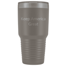 Load image into Gallery viewer, Keep America Great Trump Insulated Drink Tumbler Stainless Steel MAGA Travel Beverage Mug Bottle 30 oz - Trump Mug