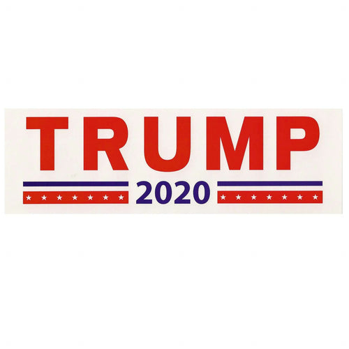 Trump 2020 White MAGA Window Decal Bumper Sticker - Trump Mug