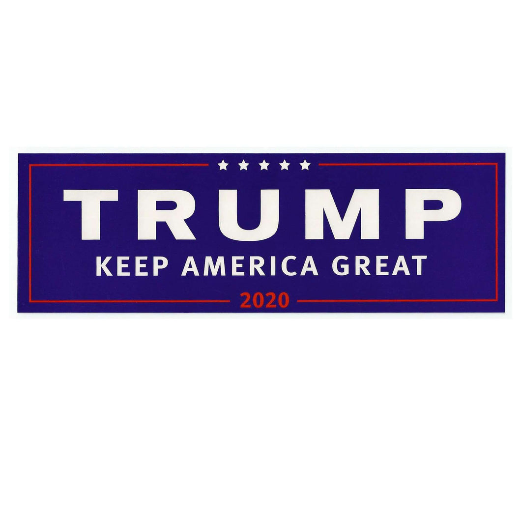 Trump Keep America Great 2020 Blue MAGA Window Decal Bumper Sticker - Trump Mug