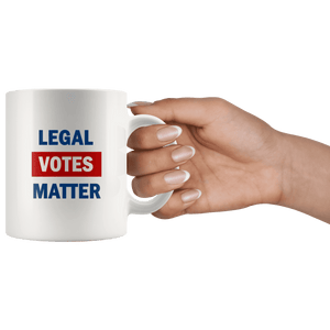 Legal Votes Matter Mug - Trump Mug