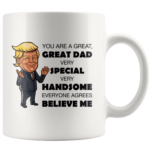 Great Dad Father Trump Mug - Trump Mug